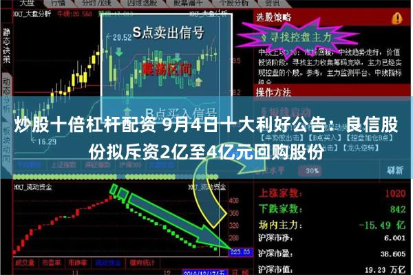 炒股十倍杠杆配资 9月4日十大利好公告：良信股份拟斥资2亿至4亿元回购股份