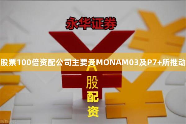 股票100倍资配公司主要受MONAM03及P7+所推动